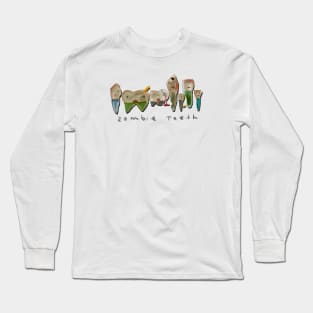 Zombie Teeth Long Sleeve T-Shirt